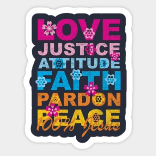 JESUS LOVES YOU Sticker